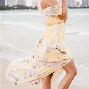 Off the shoulder Maxi from Shop Morning Lavender